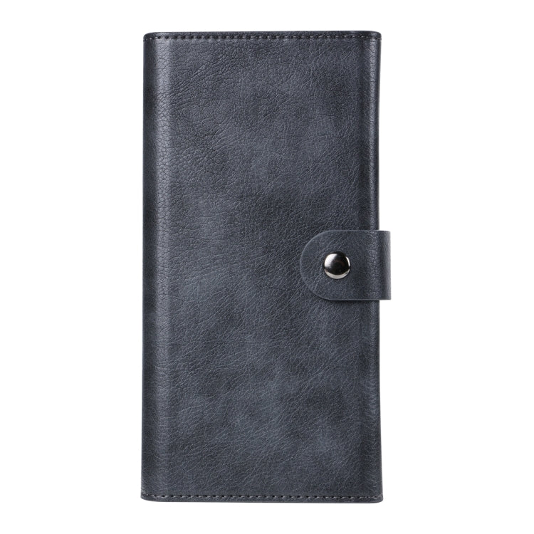 For iPhone 13 ViLi GV Series MagSafe Magnetic Zipper Leather Phone Case(Black)