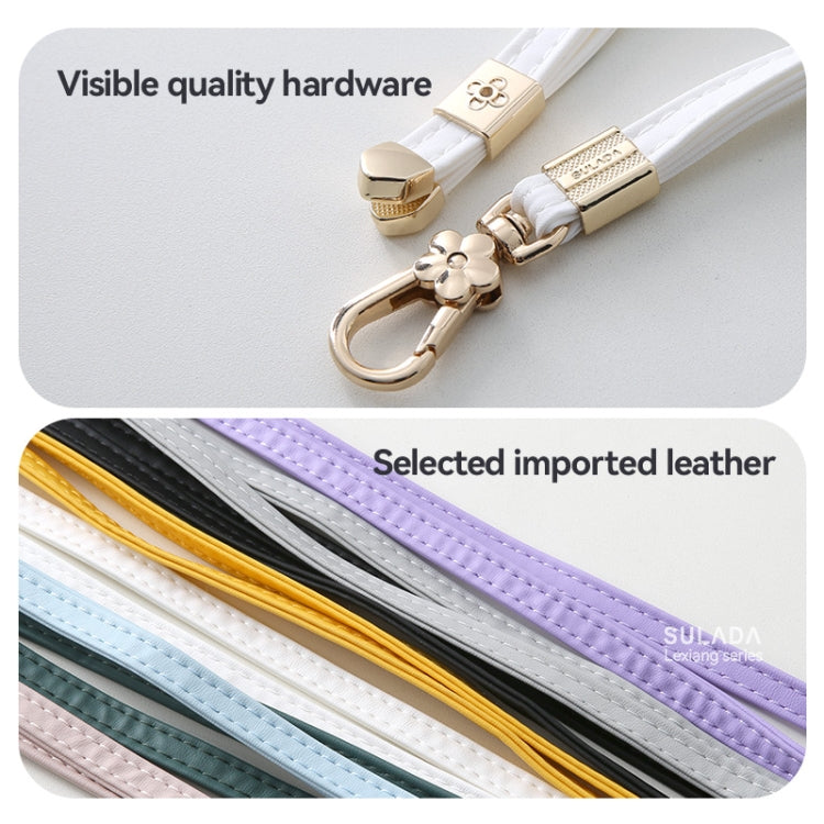 SULADA Multifunctional Universal Mobile Phone Lanyard, Style:Long Style(Dark Green)