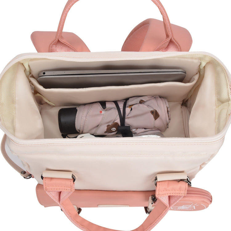 Cwatcun D87 Color Matching Camera Backpack Large Capacity Photography Bag, Size:38 x 31 x 20cm Small(Pink)