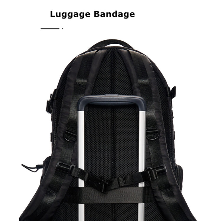 Cwatcun D111 Large Capacity Outdoor Professional Photography Backpack Shoulders Laptop Camera Bag, Size:56 x 33 x 18cm(Black)