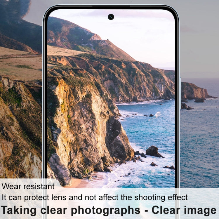 For Honor Play 50 Plus imak Integrated Rear Camera Lens Tempered Glass Film with Lens Cap