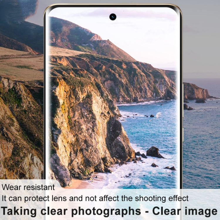 For Honor X9b 5G imak Integrated Rear Camera Lens Tempered Glass Film with Lens Cap