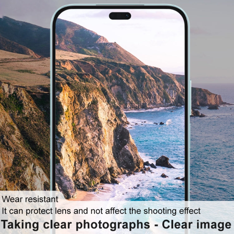 For Honor X50i+ 5G imak Integrated Rear Camera Lens Tempered Glass Film with Lens Cap