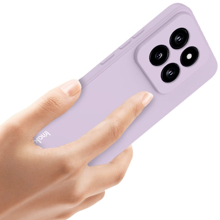 For Xiaomi 14 Pro 5G imak UC-4 Series Straight Edge TPU Phone Case(Purple)