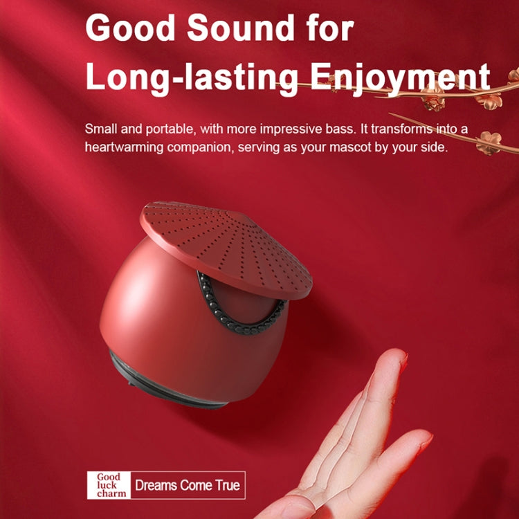 EWA A123 Portable Mini Speaker Chinese Style Bluetooth Speaker(Silver)