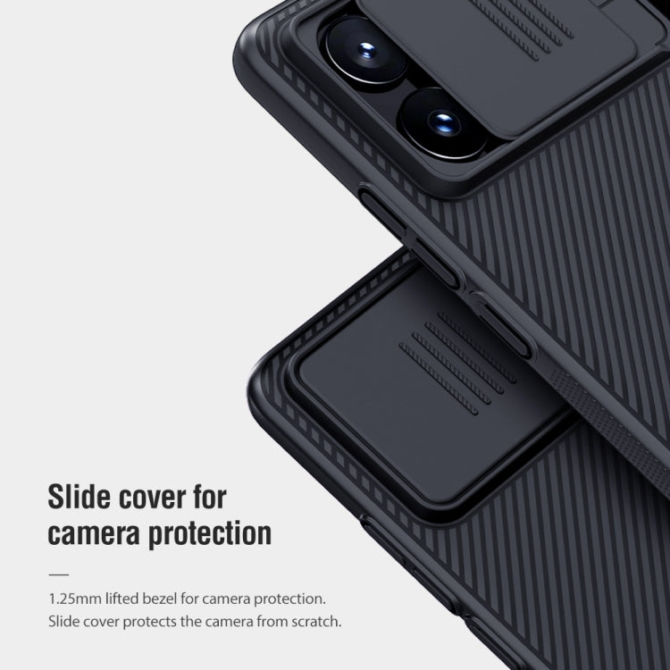 NILLKIN Black Mirror Series Camshield PC Phone Case, For Xiaomi Redmi K70E / Poco X6 Pro 5G