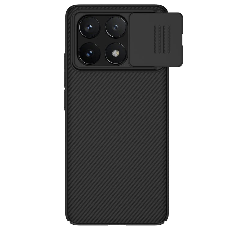 NILLKIN Black Mirror Series Camshield PC Phone Case, For Xiaomi Redmi K70E / Poco X6 Pro 5G
