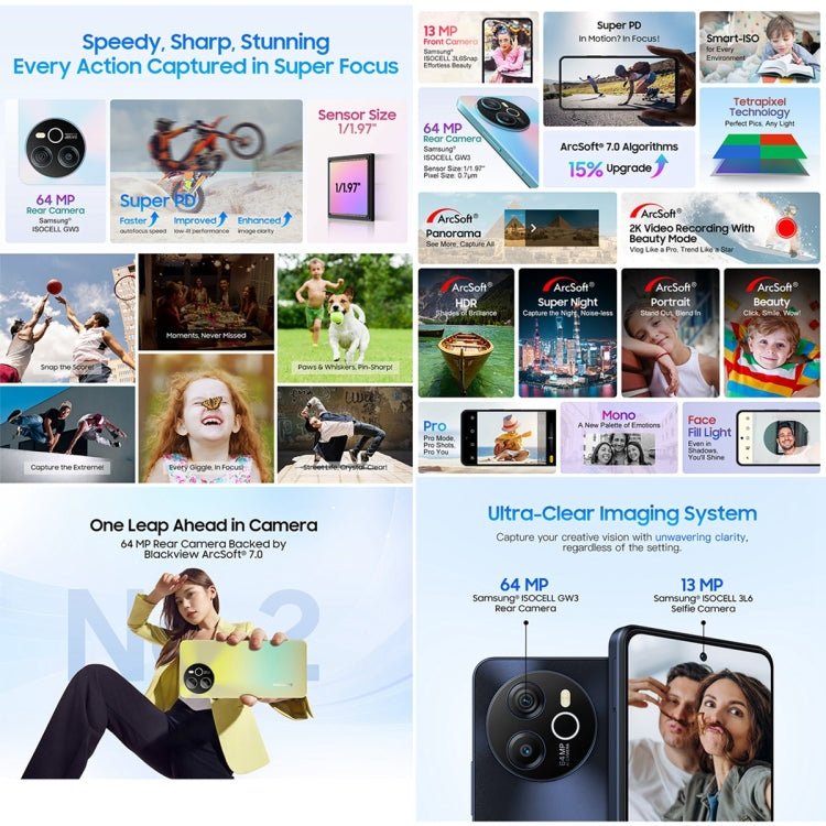 [HK Warehouse] Blackview SHARK 8, 8GB+256GB, Fingerprint Identification, 6.78 inch Android 13 MTK6789 Helio G99 Octa Core up to 2.2GHz, Network: 4G, OTG(Scorching Gold)