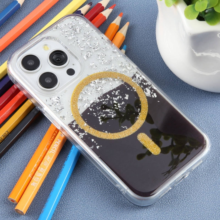 For iPhone 15 Pro Max DFANS DESIGN Magsafe Magnetic Starlight Shining Phone Case(Star Agate)