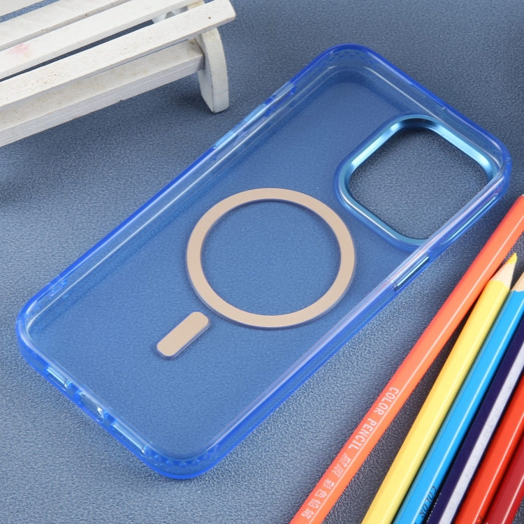 For iPhone 15 Pro Max DFANS DESIGN Magsafe Magnetic Phone Case(Blue)