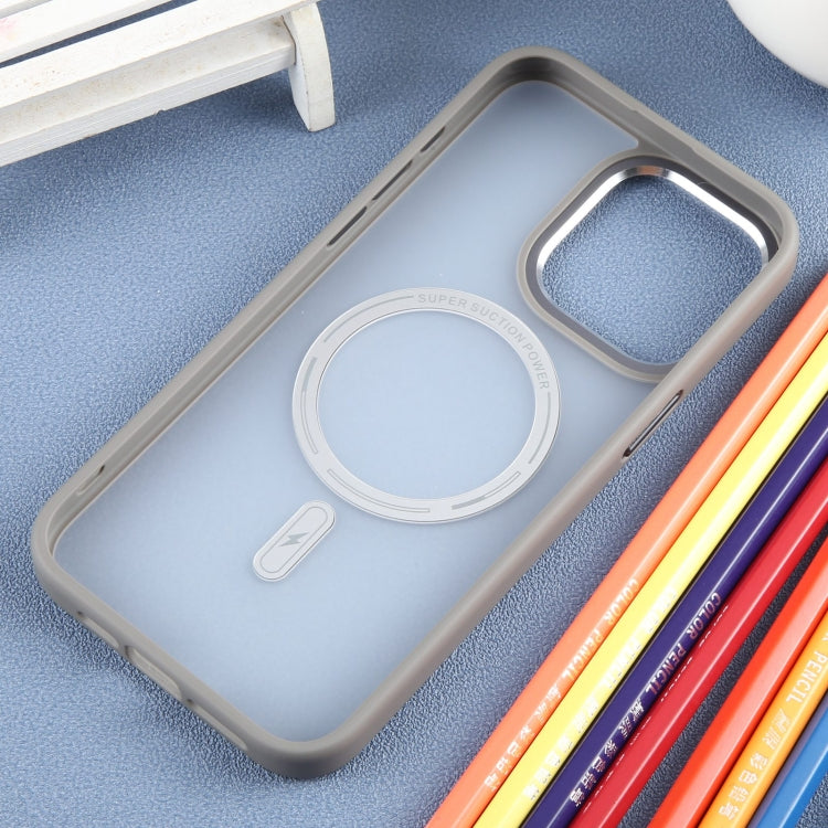 For iPhone 15 Pro Max DFANS DESIGN Magsafe Magnetic Phone Case(Grey)