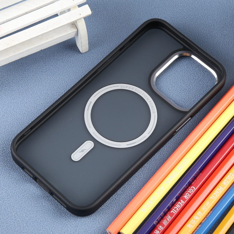 For iPhone 15 Pro Max DFANS DESIGN Magsafe Magnetic Phone Case(Black)