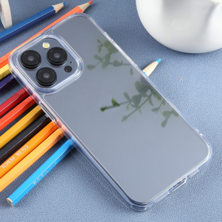For iPhone 15 Pro DFANS DESIGN Shockproof Phone Case(Transparent)