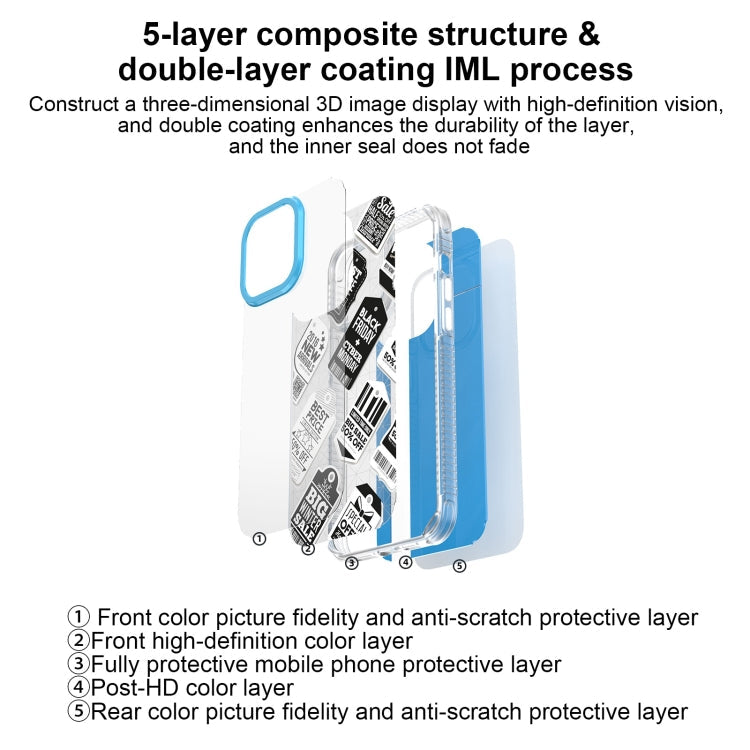 For iPhone 15 Pro Max Mutural Fusion Series Phone Case(Sky Blue)