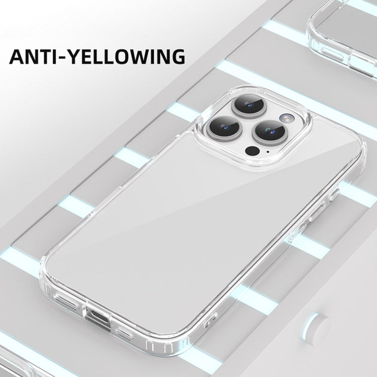 For iPhone 16 Plus Mutural Ice Series TPU Phone Case(Transparent)