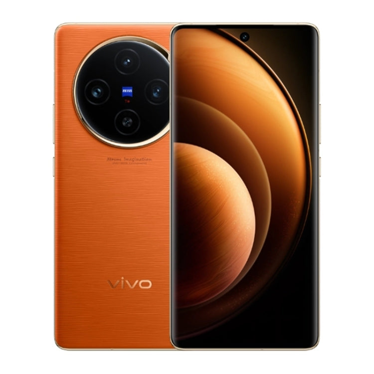 vivo X100, 16GB+1TB, Face ID / Fingerprint Identification, 6.78 inch Android 14 OriginOS 4 Dimensity 9300 Octa Core 3.25GHz, OTG, NFC, Network: 5G(Orange)