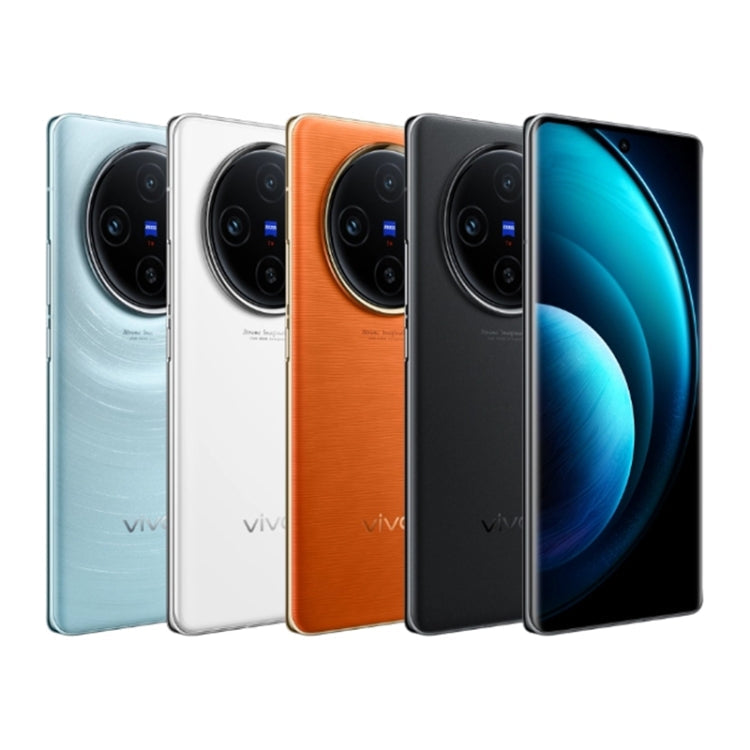 vivo X100, 16GB+512GB, Face ID / Fingerprint Identification, 6.78 inch Android 14 OriginOS 4 Dimensity 9300 Octa Core 3.25GHz, OTG, NFC, Network: 5G(Orange)