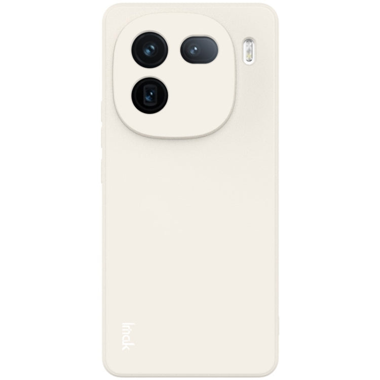 For vivo iQOO 12 5G imak UC-4 Series Straight Edge TPU Phone Case(White)