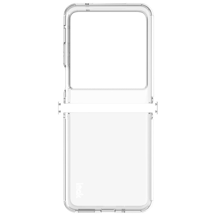 For Motorola Razr 40 Ultra imak UX-6 series All-inclusive Shockproof Airbag TPU Invisible Phone Case(Transparent)