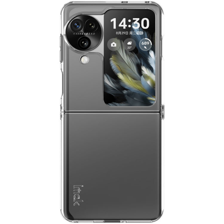 For OPPO Find N3 Flip 5G imak UX-6 series All-inclusive Shockproof Airbag TPU Invisible Phone Case(Transparent)