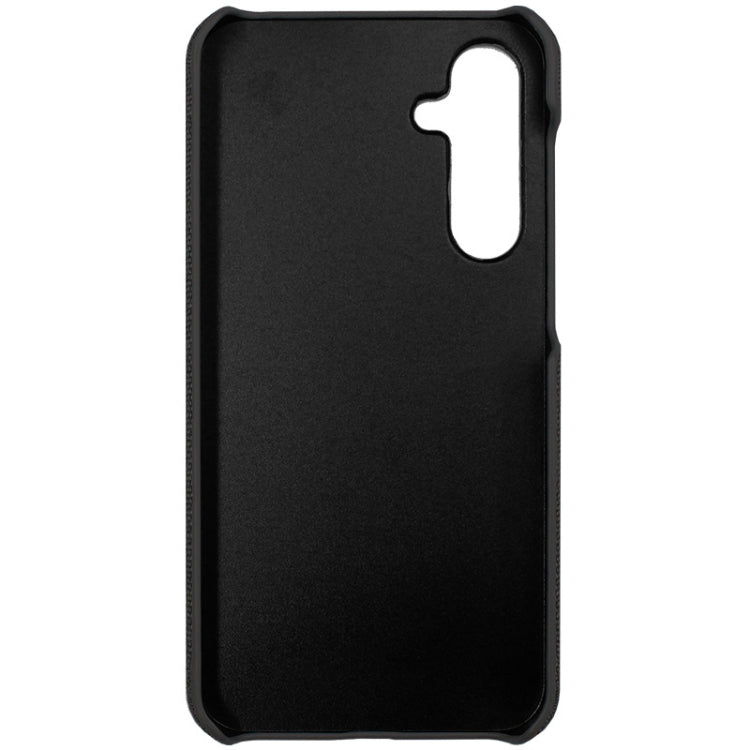For Samsung Galaxy S23 FE 5G imak Ruiyi Series Cloth Texture PU + PC Phone Case(Black)