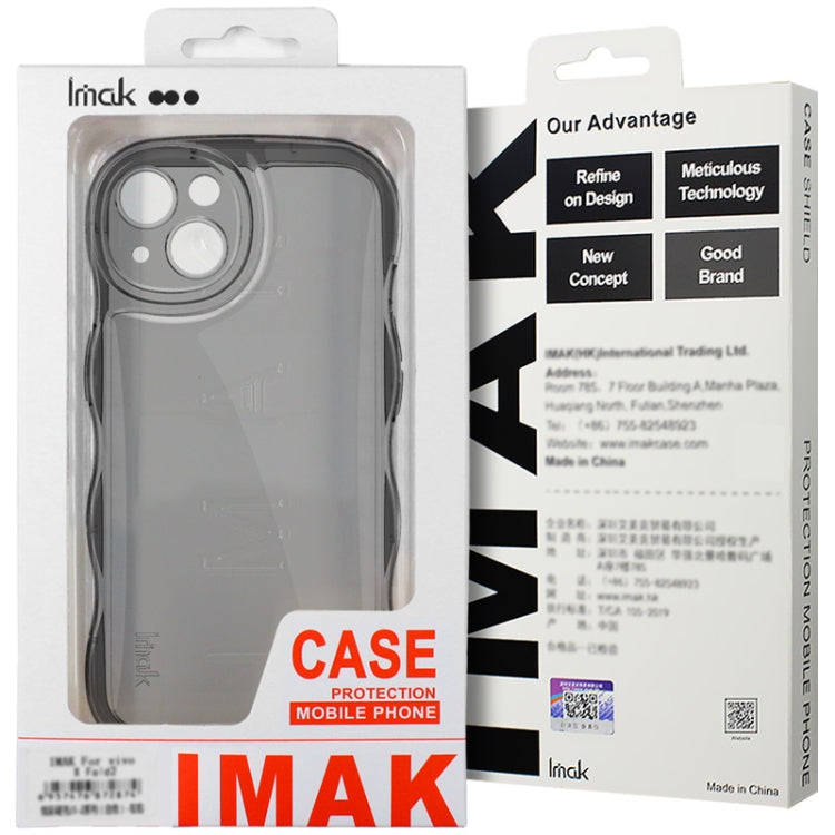 For Xiaomi 14 Pro 5G IMAK Wave Bubble Soft Shockproof Phone Case(Transparent)