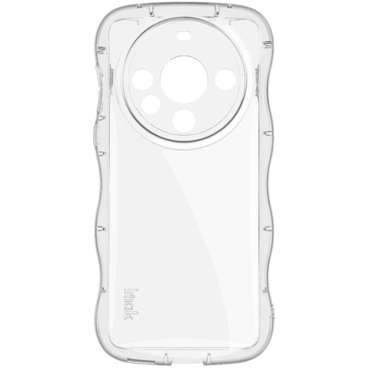For Huawei Mate 60 IMAK Wave Bubble Soft Shockproof Phone Case(Transparent)