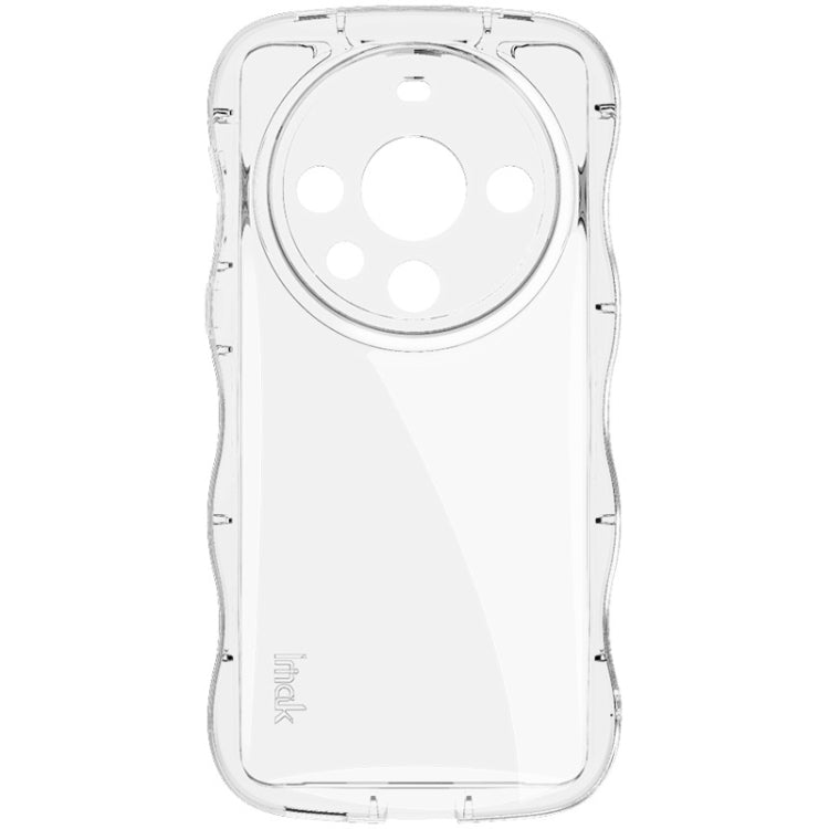 For Huawei Mate 60 Pro / 60 Pro+ IMAK Wave Bubble Soft Shockproof Phone Case(Transparent)