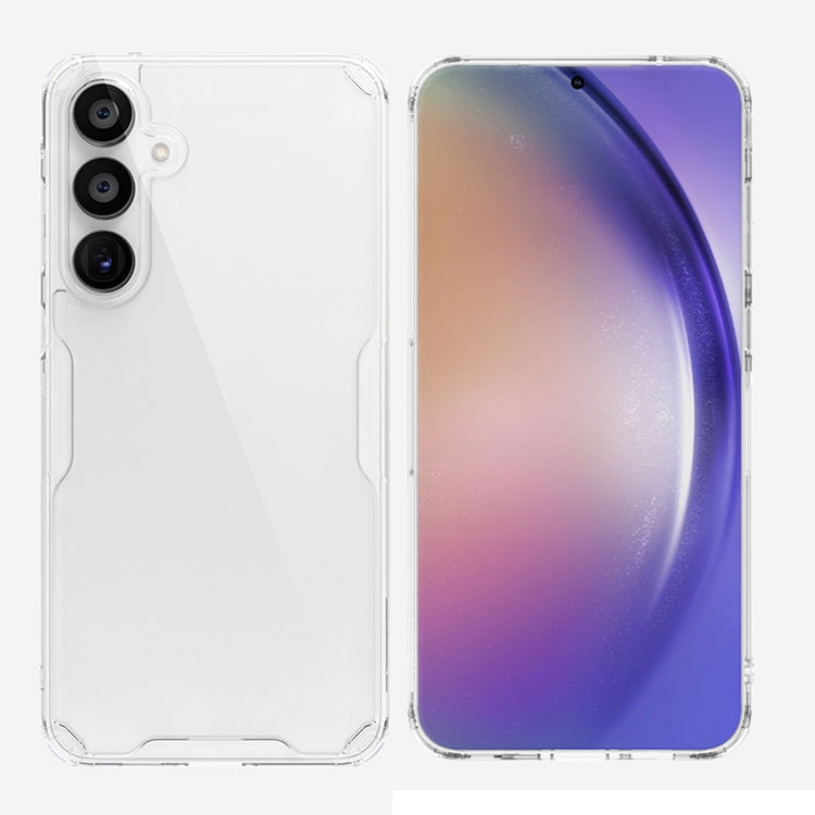For Samsung Galaxy A55 NILLKIN PC + TPU Phone Case(Transparent)