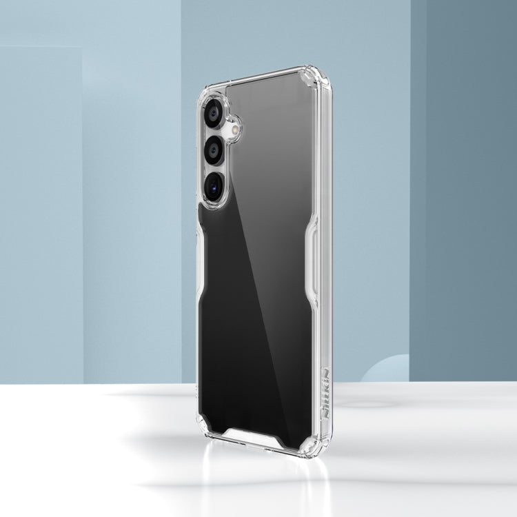 For Samsung Galaxy A55 NILLKIN PC + TPU Phone Case(Transparent)
