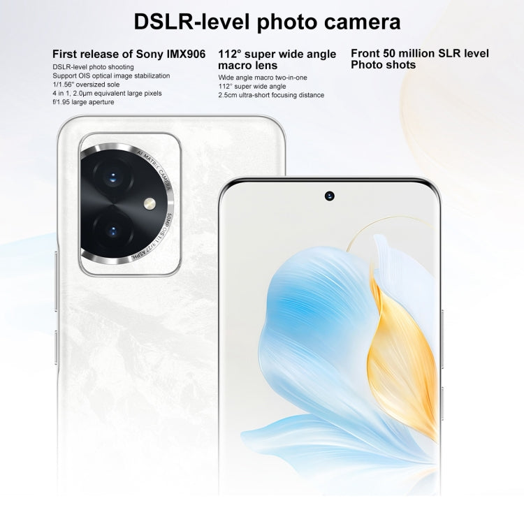 Honor 100, 16GB+256GB, Screen Fingerprint Identification, 6.7 inch MagicOS 7.2 Snapdragon 7 Gen 3 Octa Core up to 2.63GHz, Network: 5G, NFC, OTG, Support Google Play(Black)