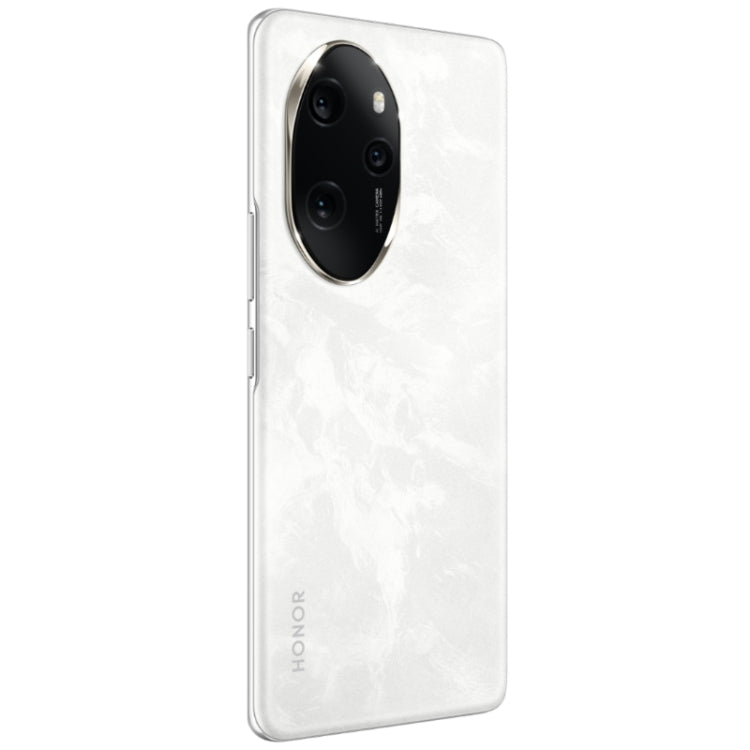 Honor 100 Pro, 12GB+256GB, Screen Fingerprint Identification, 6.78 inch MagicOS 7.2 Snapdragon 8 Gen 2 Octa Core up to 3.19GHz, Network: 5G, NFC, OTG, Support Google Play(White)