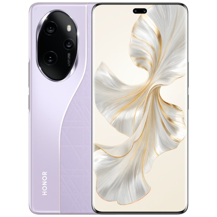 Honor 100 Pro, 16GB+1TB, Screen Fingerprint Identification, 6.78 inch MagicOS 7.2 Snapdragon 8 Gen 2 Octa Core up to 3.19GHz, Network: 5G, NFC, OTG, Support Google Play(Purple)