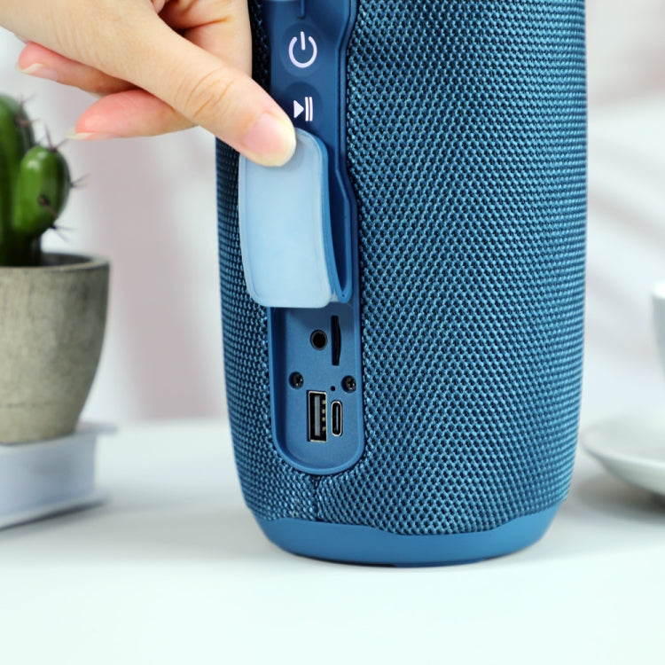 T&G TG663 Portable Colorful LED Wireless Bluetooth Speaker Outdoor Subwoofer(Red)