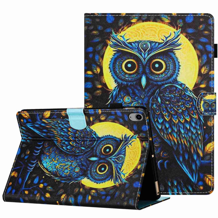 Painted Pattern Stitching Smart Leather Tablet Case, For iPad 10th Gen 10.9 2022, For iPad mini 2024 / mini 6, For iPad 11 Pro 2024 / 2020 / Air 4 10.9, For iPad 10.2 2020 / 2019