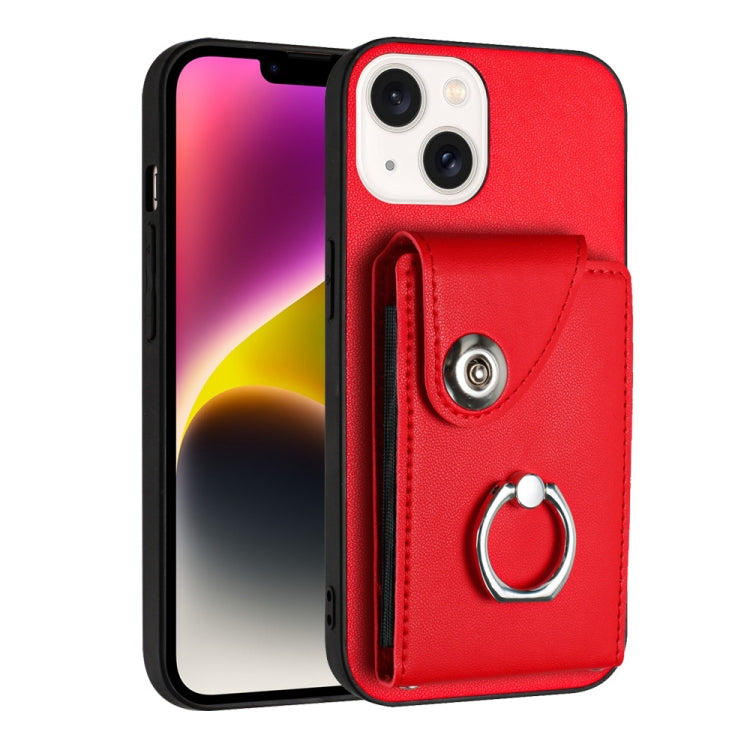 Organ Card Bag Ring Holder Phone Case, For iPhone 16, For iPhone 15 Pro Max, For iPhone 15 Pro, For iPhone 15 Plus