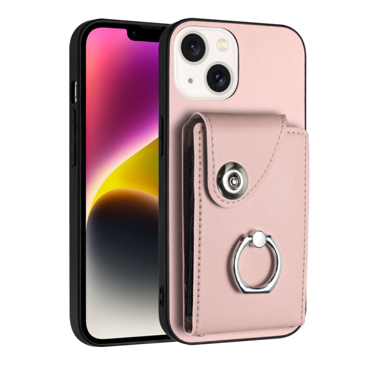 Organ Card Bag Ring Holder Phone Case, For iPhone 13, For iPhone 13 mini, For iPhone 12, For iPhone 12 Pro Max