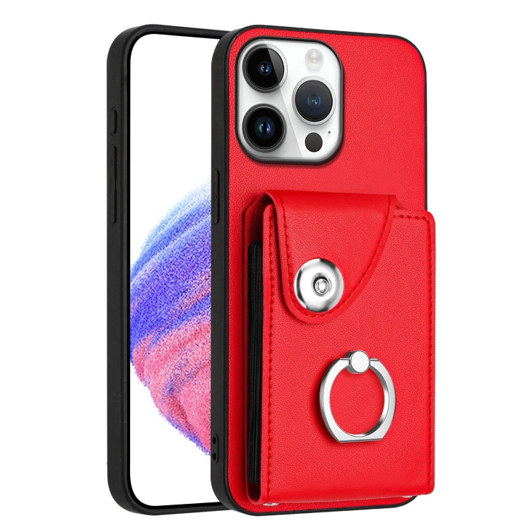 Organ Card Bag Ring Holder Phone Case, For iPhone Air, For iPhone 16 Pro Max, For iPhone 16 Pro, For iPhone 16 Plus