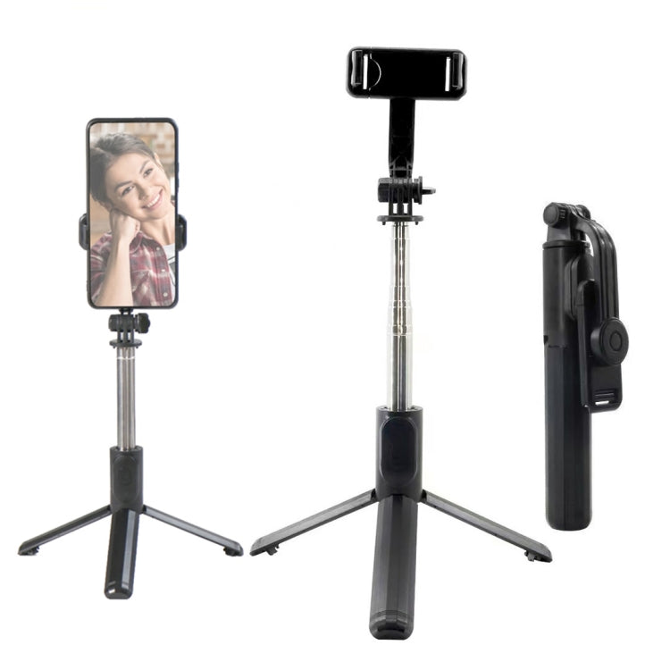 Q07 Bluetooth Selfie Stick Tripod | Extendable Phone Stand | Optional Fill Light