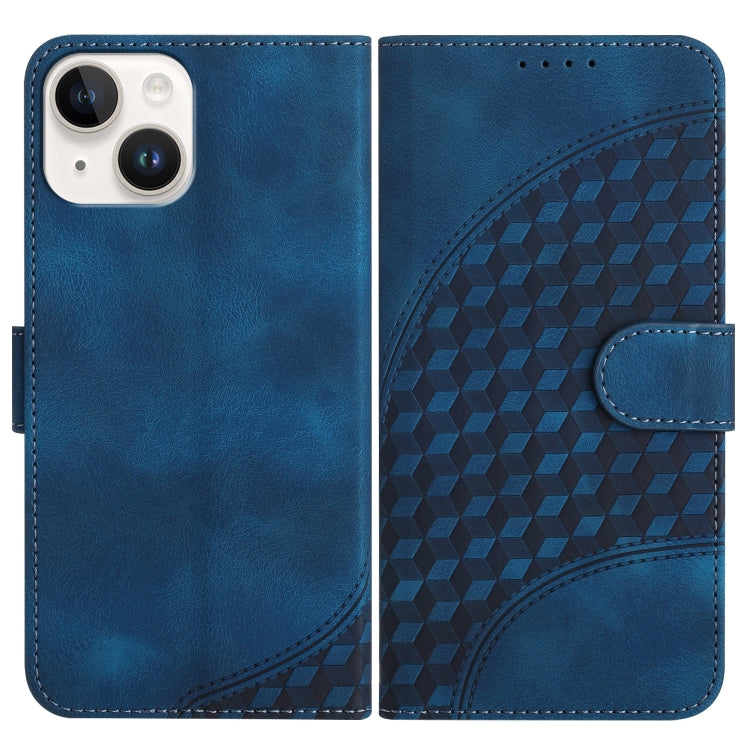 YX0060 Elephant Head Embossed Phone Leather Case with Lanyard, For iPhone 13 Pro Max, For iPhone 13 Pro, For iPhone 13