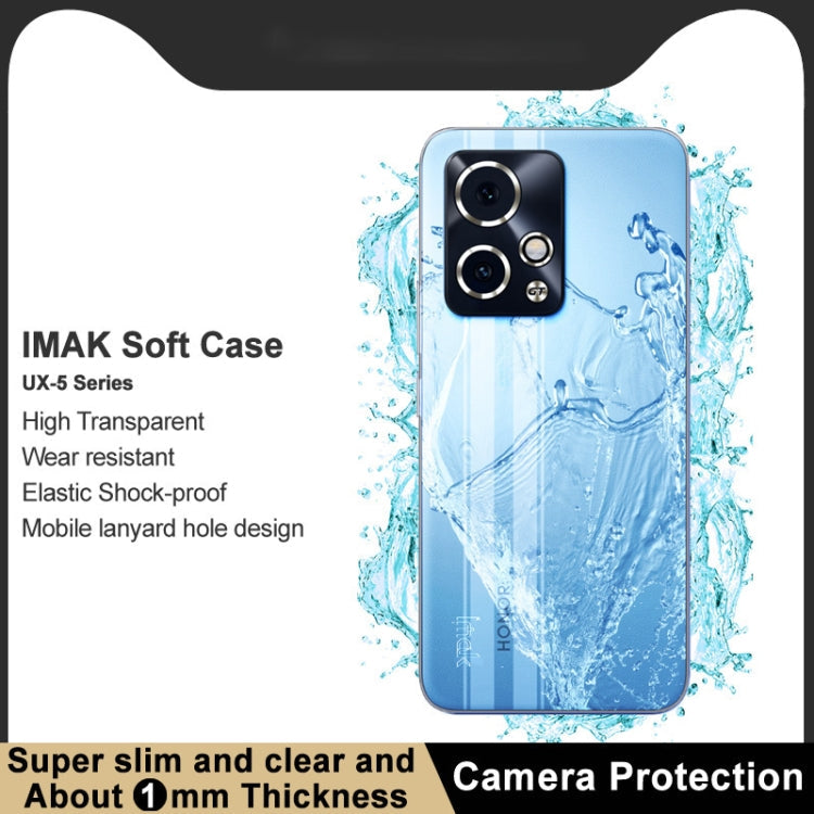 For Honor 90 GT 5G IMAK UX-5 Series Transparent TPU Phone Case(Transparent)