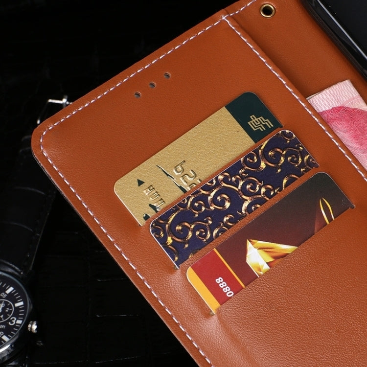 For Nokia XR21 idewei Crocodile Texture Leather Phone Case(Red)
