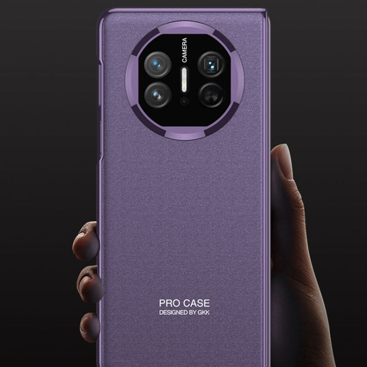 For Huawei Mate X5 GKK AG Phantom Privacy Full Coverage Integrated Phone Case(Purple)