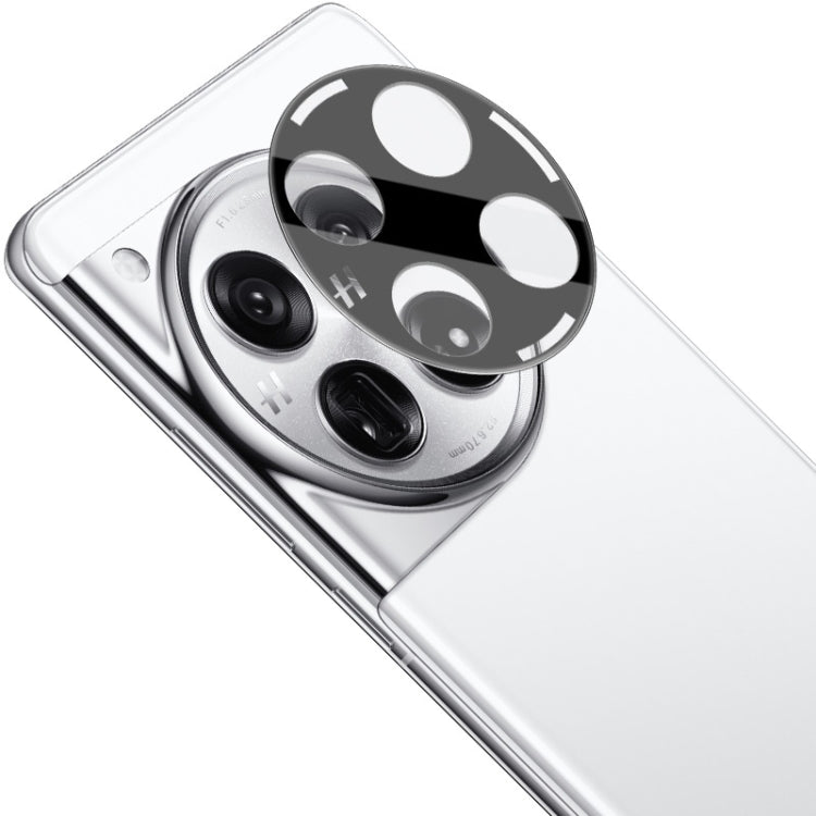 For OnePlus 12 5G IMAK Rear Camera Lens Glass Film Black Version