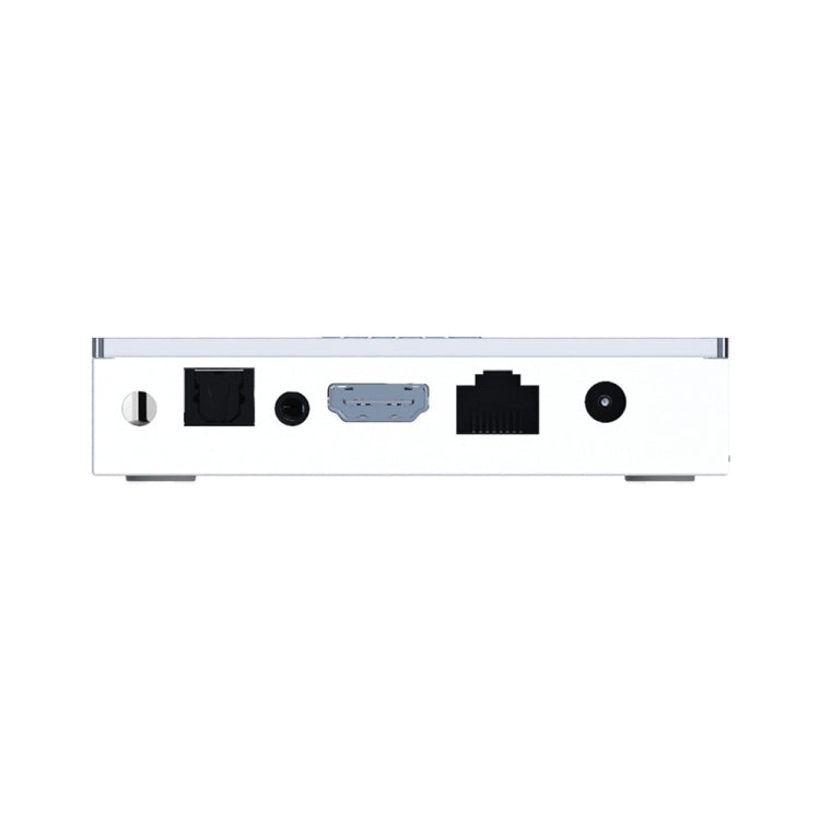 MECOOL KM2 Plus Android 11 Dual-band WiFi Smart Voice TV Box 4GB+32GB, EU Plug(White)
