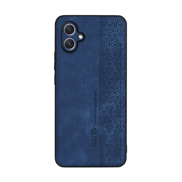 For Samsung Galaxy A05 AZNS 3D Embossed Skin Feel Phone Case(Sapphire Blue)