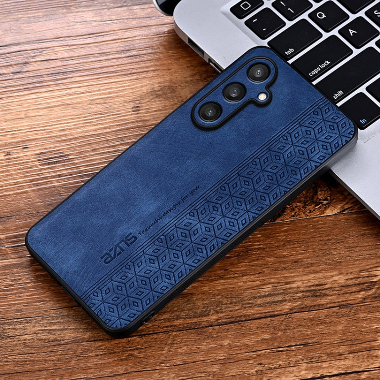 For Samsung Galaxy C55 / M55 AZNS 3D Embossed Skin Feel Phone Case(Sapphire Blue)