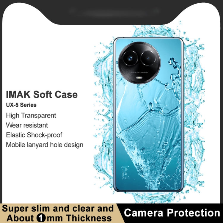 For Realme V50 5G/V50s 5G imak UX-5 Series Transparent Shockproof TPU Protective Case(Transparent)