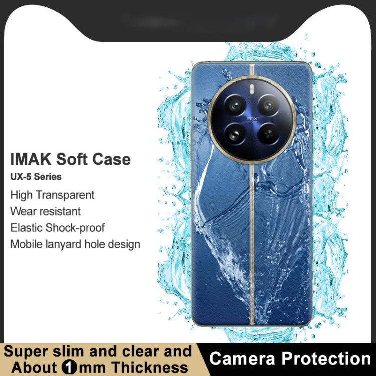 For Realme 12 Pro 5G/12 Pro+ 5G imak UX-5 Series Transparent Shockproof TPU Protective Case(Transparent)