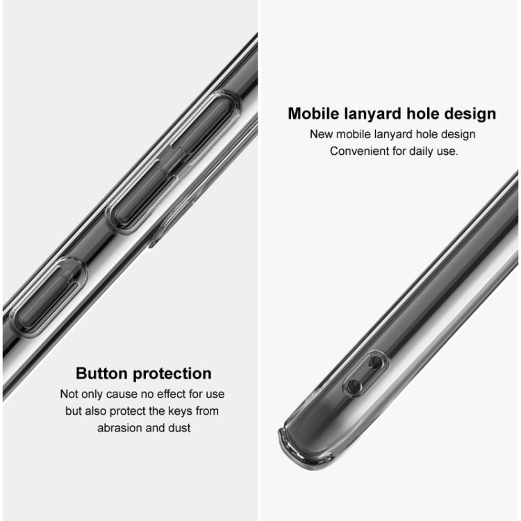 For Huawei Mate 60 imak Wing II Pro Series Wear-resisting Crystal Phone Case(Transparent)